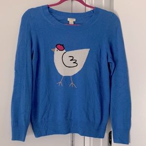 J. Crew French hen sweater
